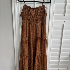 Madewell Polka Dot Maxi Dress